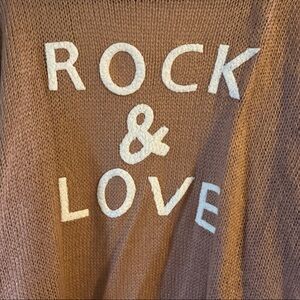 Rock and Love Cardigan Rock & Love Mauve Knit Cardigan – O/S (fits like Large)